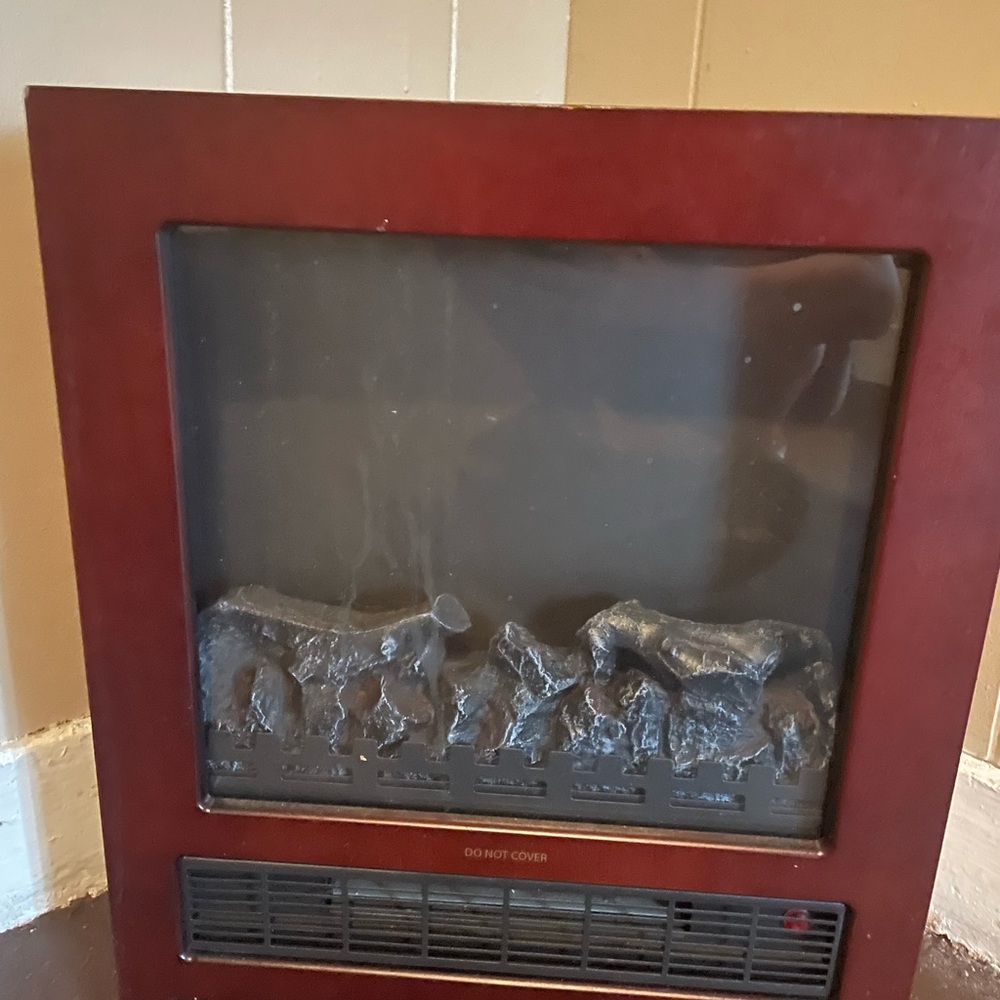 Electronics fireplace